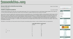 Desktop Screenshot of jameswhite.org